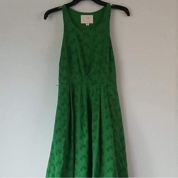 ANTHROPOLOGIE GRASS COURT DRESS - Picture 5 of 10